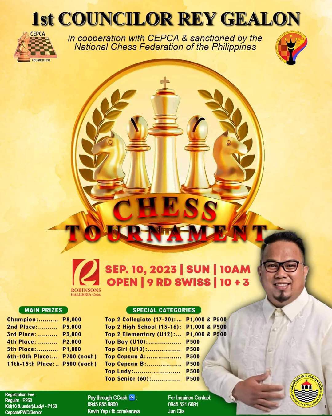 Tarlac City chess tourney registration ongoing - TARLAKENYO